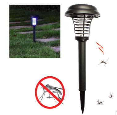 China 4500K - 5500K Outdoor Lawn Solar Lights , Bug Zapper Mosquito Solar Insect Killer Light for sale