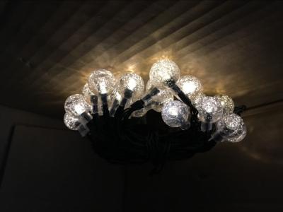 Cina La corda solare di Polyresin/PVC LED accende le luci decorative del fiore in vendita