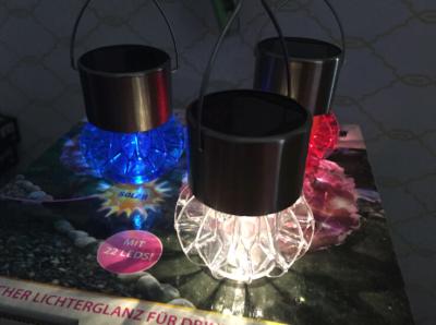 China Dekor-Solargarten-Licht-im Freien Solarblumen-Fall-Lampe mit EMC/ETL zu verkaufen