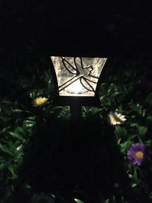 China Outdoor Colorful Solar LED Lamp for garden party for sale