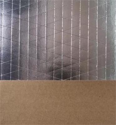 China 7um Foil Scrim Kraft Facing With 3 Way Scrim And 80gsm Kraft for sale