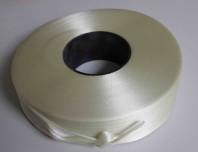 China 25mm B Stage Polyester Resin Impregnated Glass Banding Tape 0.30mm H Class 220.C Thermal Resistance for sale