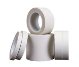 China white color 25mm PTFE Insulation Tape with Silicone Adhesive for H Class Temperatures à venda