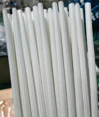 China 0.5~25mm Glassfiber Flame Retardant Sleeving Versatile Electrical Insulation for sale