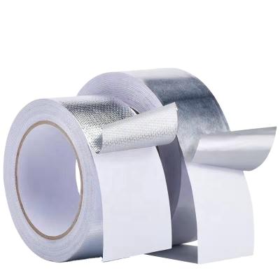 China High Adhesion Aluminum Foil Adhesive Tape For HVAC Industry And FSK Sealing for sale