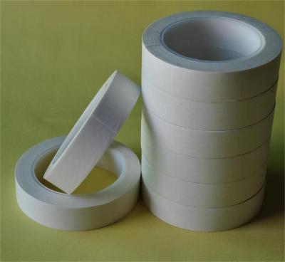 China 180℃ Silicone Aramid Paper Adhesive Tape With 4% Elongation And Similar To Nomex Paper Tape for sale