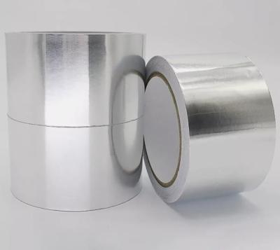 China Adhesive 18N/25mm Adhesion To Steel 45N/25mm Tensile Strength Adhesive Aluminium Foil Tape for sale