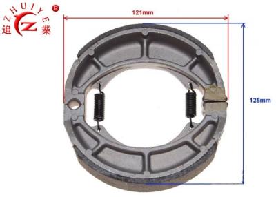 China 110CC ATV Quad Parts Mechanical Steel Rear Brake Shoes for sale