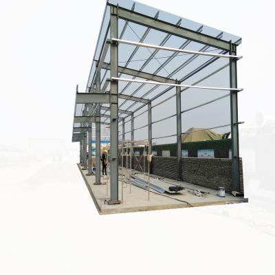 China Steel Structure Frame Workshop Low Prices Soft Mental Structure Building for sale