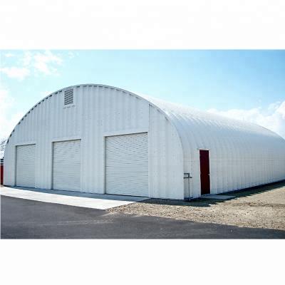 China Workshop Arch Steel Structure Steel Frame Structure Steel Building Roofing for sale