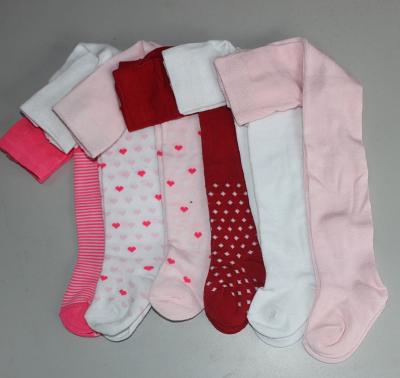 China Jacquard striped 2021 new design hot sale jacquard children tights socks with Y/D stripe for sale