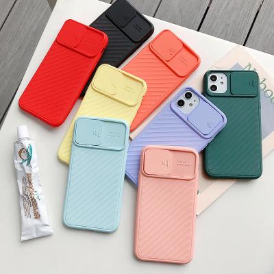 China New Product 2021 Ideas Shockproof Drop Proof Anti-lost Slide Camera Protector TPU Back Phone Cover For Samsung Galaxy A11 A21 A71 A51 for sale