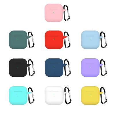 China Shape Protected Scratches For AirPods Pro 4 Case Liquid Silicone Earphone Cover For AirPods pro 4 Mini Headphone Protective Cover Case for sale