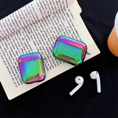 China Light Weight Electroplated Colorful Soft Design TPU Full Protective Case For Airpod Pro Max Fashion Earphone Covers for sale