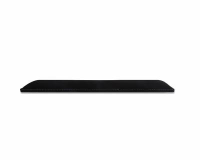 China Ergonomic design cooling gel-infused memory foam wrist rest for the full size keyboard to reduce press of wrist hand for sale