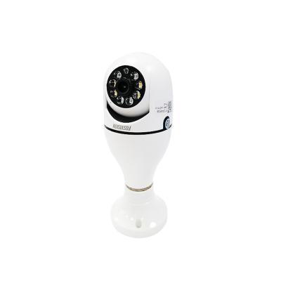 China Human Motion Tracking IP WiFi Camera Hot Selling Wireless Bulb Light 1080P 360 Degree Mini Camera 2MP Home Security WiFi Camera for sale