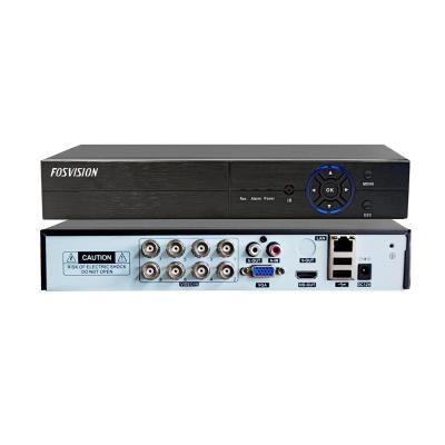 China Support fosvision 5MP Qty AHD TVI CVI IP High CVBS 5 in 1 H.265 5MP CCTV DVR 8 Channel Digital Security Video DVR 8CH Recorder for sale