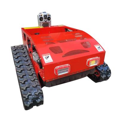 China Forestry Equipment Crawler Brush Cutter for Electric Remote Control AI Robot Lawn Mower for sale