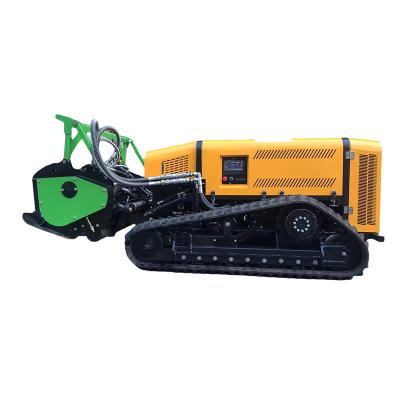 China Remote Control Land Reclamation Tracked Lawn Mower For Gardens And Other Green Spaces for sale