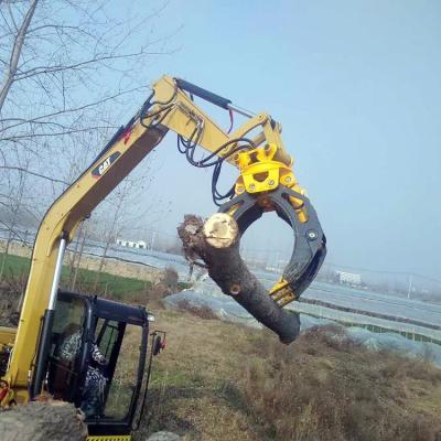 China Advanced Excavator Attachments Hydraulic Excavator Wood Grab Timber Grab For Customer Required for sale