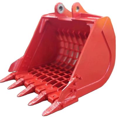 China 5-40 TONS Excavator Attachment Customized Skeleton Bucket for Sand and Stone Guarantee for sale