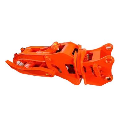 China Sugarcane Grab Loader Wheel Excavator Wood Grapple for 500 Control 100% Inspection for sale