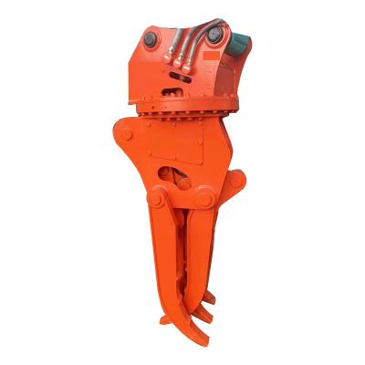 China Excavator Hydraulic Rotary Steel Single Cylinder Grapple for Customer Required Service for sale