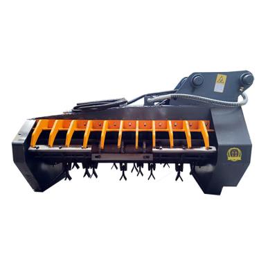 China Mini Excavator Hydraulic Flail Mower Grass Cutter for Farms 14-36 Blade Groups Cutting for sale