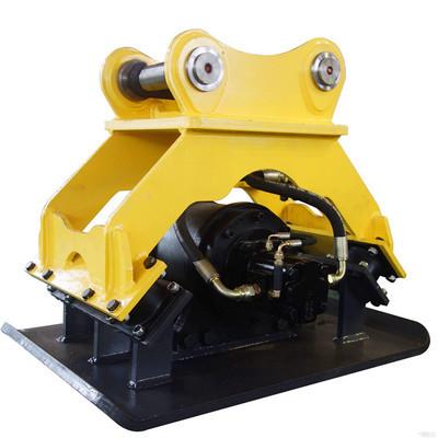 China Vibration Rammer Hydraulic Plate Compactor For Excavator Max  Vibration Numbers 2200 for sale