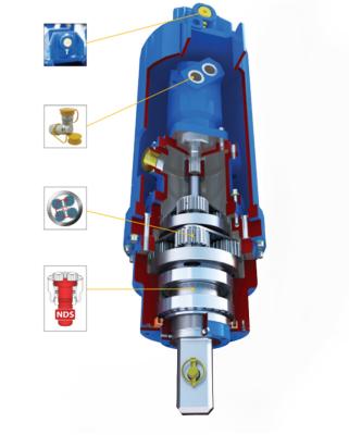 China Weight KG 200 Hydraulic Earth Auger for Excavator Construction Machinery Attachments for sale