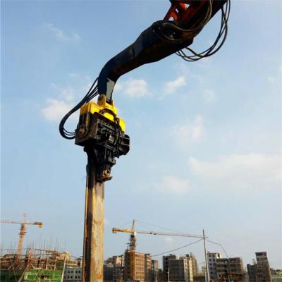 China 12-40 Tons Excavator Piling Driver Hammer Attachment for Construction Equipment Sale for sale