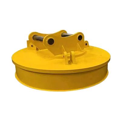 Κίνα Κατασκευαστικά έργα βελτιωμένα OEM Excavator Magnet Attachment 380v/220v προς πώληση