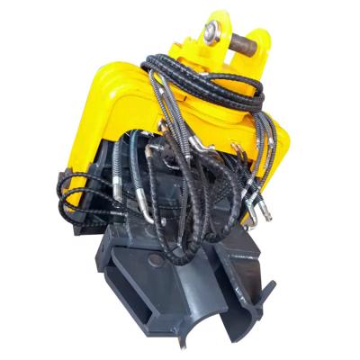 China 22-28t Total Weight Mini Excavator Pile Driver for Screw Pile Driving in Limited Space for sale