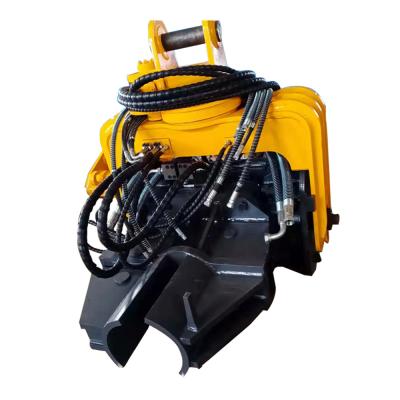 China Ground Screw Pile Electric Driver Tweedehands Hydraulische Hammer Pile Driver Voor 22-28t Totaal Gewicht Te koop