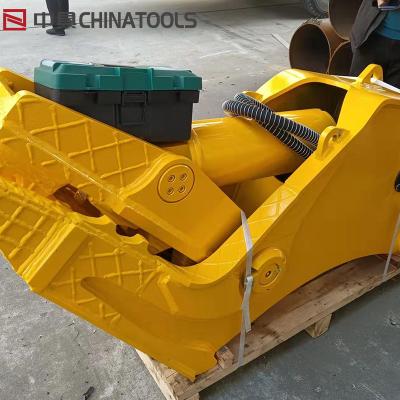 China Rock Crushers Concrete Rotating Hydraulic Pulverizer 12-18ton Excavator Hydraulic Demolition Crusher for sale