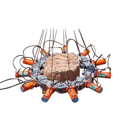 China 1200mm Length Round Hydraulic Pile Breaker / Efficiently Break Stubborn Piles for sale