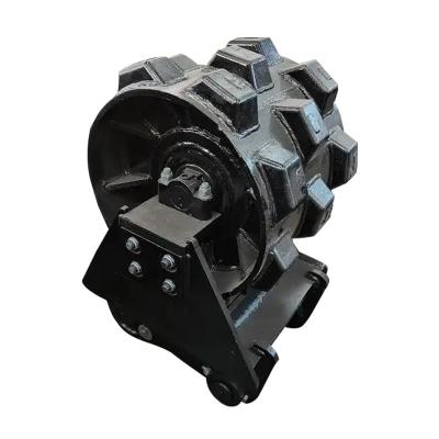 China Mini Excavator Compatible Excavator Compactor Wheel for Road Construction for sale