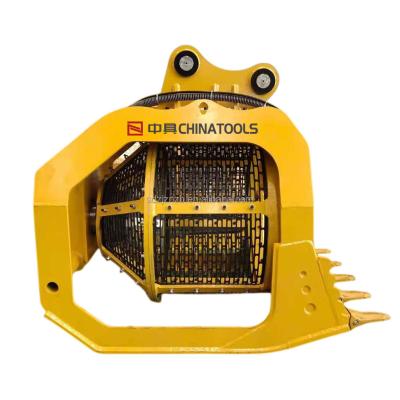 China 1200 Capacity Excavator Hydraulic Rotating Screening Bucket For Customer Required for sale