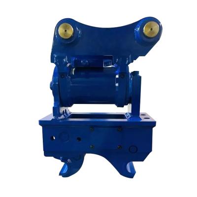 China Building Material Shops Mini Excavator Hydraulic Breaker Hammer Brass Attach Rotation Tilting Quick Coupler for sale