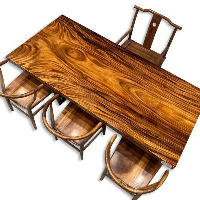 China Manufacturer Solid Wood Walnut Design Solid Wood Material Classic Dining Table Set Wood Dining Table for sale