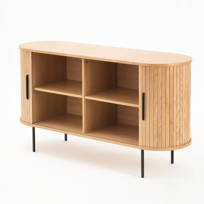 China Bulk sale of industrial slide wood and vintage furniture wood residential storage cabinet wooden sideboard for sale