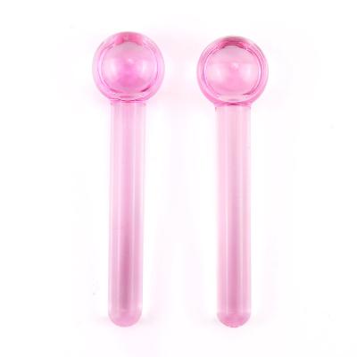 China Skin Tightening Promotion Verfied Roller Parts OEM Massage Lanterns Green Facial Massager Ice Globes Private Label for sale