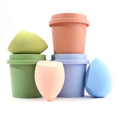 China Morandi Promotion Makeup Soft Latex Sponge Blender Soft Wholesale Customized Color Free Customized Cosmetic Egg for sale