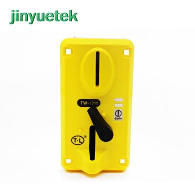 China Accept different country's coin JinYuetek electronic coin selector lk400m to split code mechanical coin acceptor for sale