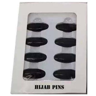 China Fashion Wholesale Muslim Women Scarf Customized Plastic Hijab Pins Needle Accessories Safety Brooches Set For Hijab for sale