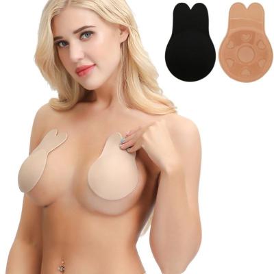 China New Women Swimwear 2pcs Underwear Bra Pads Self Adhesive Silicone Lift Up Chest Sticker Swimsuit Nipple Cover for sale