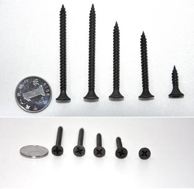 China Pan High Quality Galvanized Black Phosphate Gypsum Drywall Screws For Metal And Wood Self Tapping Drywall Screw for sale