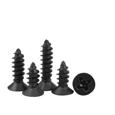 China Truss OEM M2mm*4mm 5mm 6mm 8mm 10mm 12mm Black Silver Metal Self Tapping Screw for sale