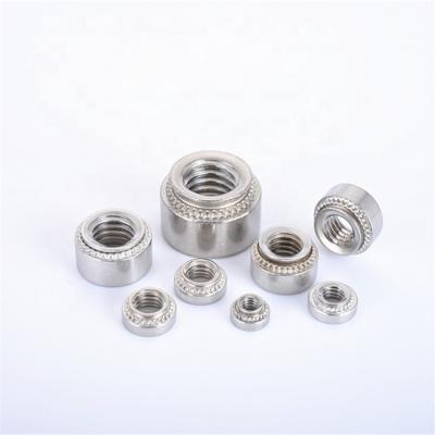 China High Quality Stainless Steel Copper Self Pressing Fastener Rivet Snapping Nuts for sale