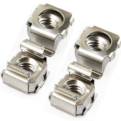 China High Torque And Tensile Performance M4 M6 Square Sheet Metal Cage Clip Gear Square Cage Nut for sale